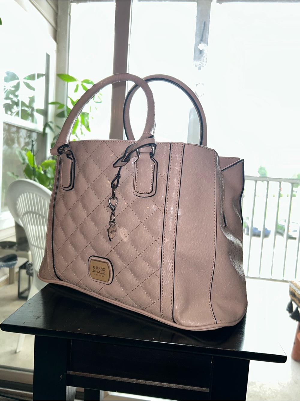 Guess Blush Pink Tote Handbag – Excellent Condition